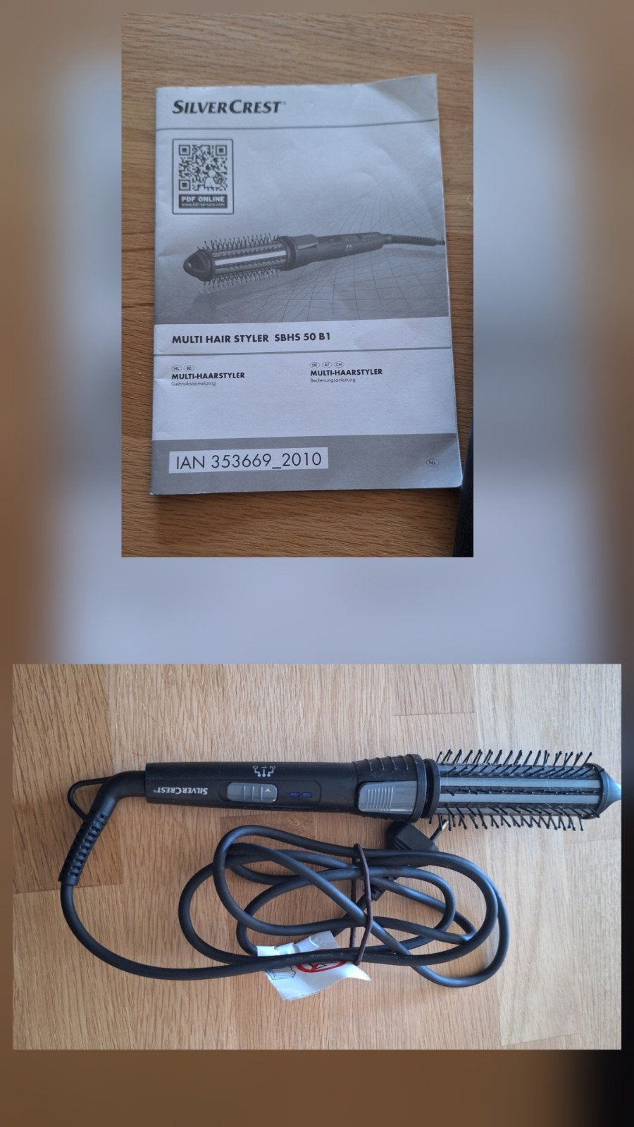 SilverCrest Multi Haarstyler, Ophalen, Zo goed als nieuw, Overige typen