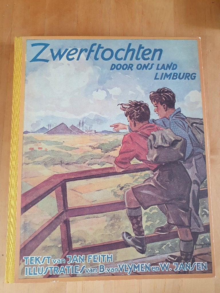 Zwerftochten door ons land – Limburg  van jan Feith, Ophalen of Verzenden, Gelezen