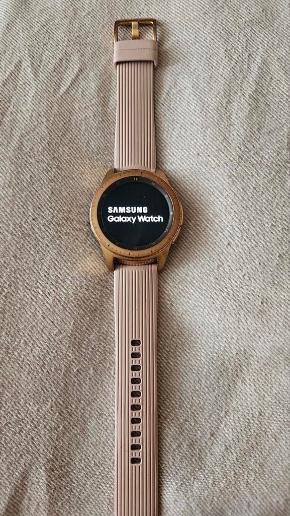 Samsung galaxy smartwatch roségoud, Ophalen of Verzenden, Roze, Android