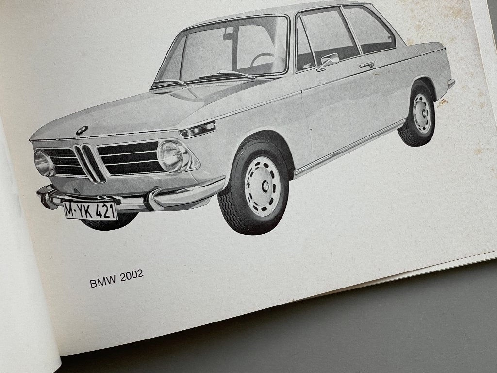 Handleiding BMW 1600 2002 2002 automatic 2002 ti  1970 NL, Ophalen of Verzenden