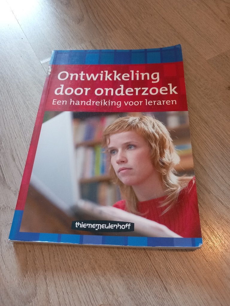 Studieboek; ontwikkeling door onderzoek, Boeken, Ophalen of Verzenden, Beta, Zo goed als nieuw, HBO