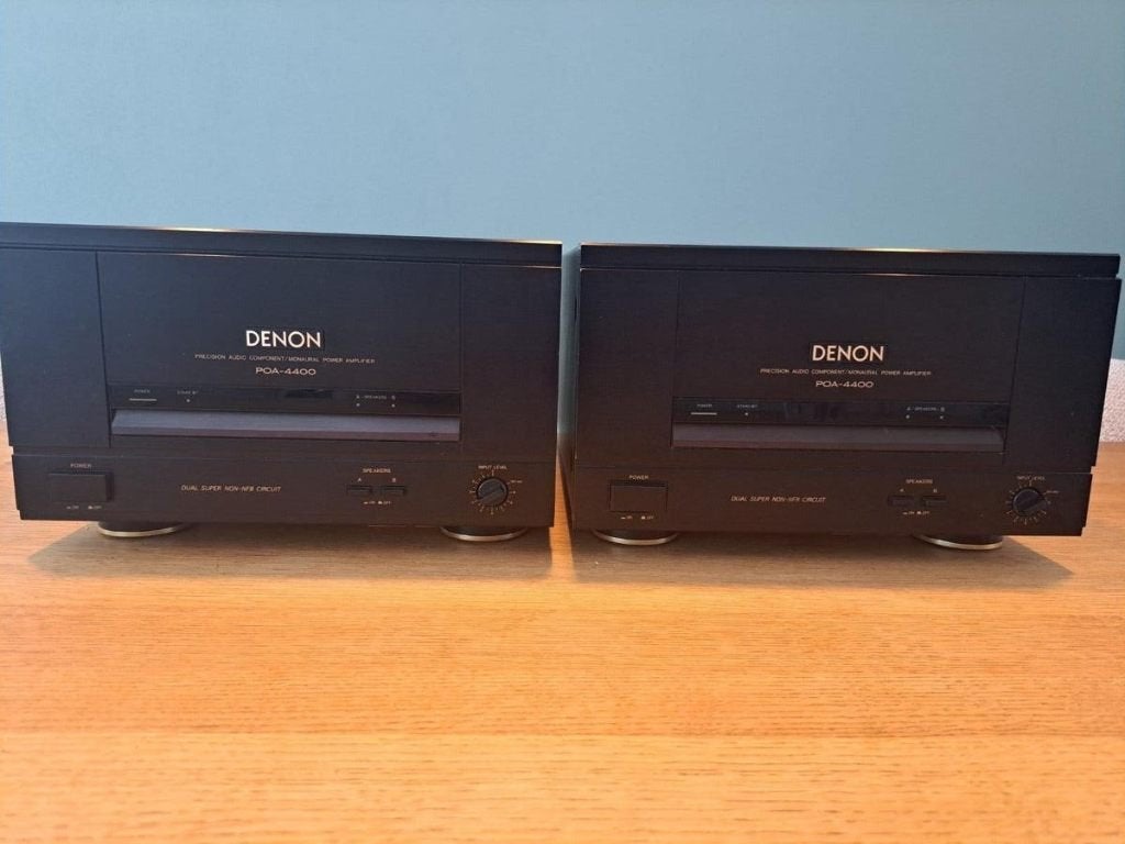 4400 Mono Eindversterkers (Set van 2) - Denon POA, Ophalen