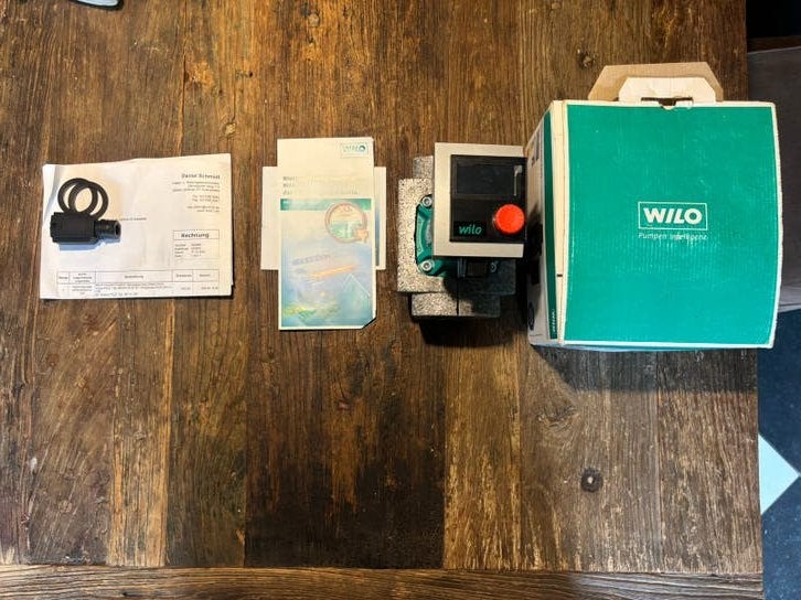 Wilo Circulatiepomp NIEUW, Minder dan 30 cm, Overige typen, Minder dan 60 cm, Ophalen of Verzenden