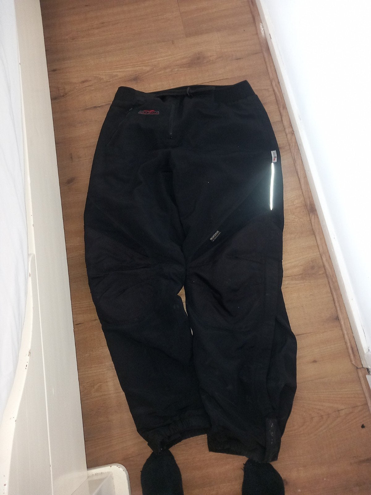 Zwarte Motorbroek Maat xxxl - Zo goed als nieuw, Ophalen, Zwart, Overige maten, Zo goed als nieuw