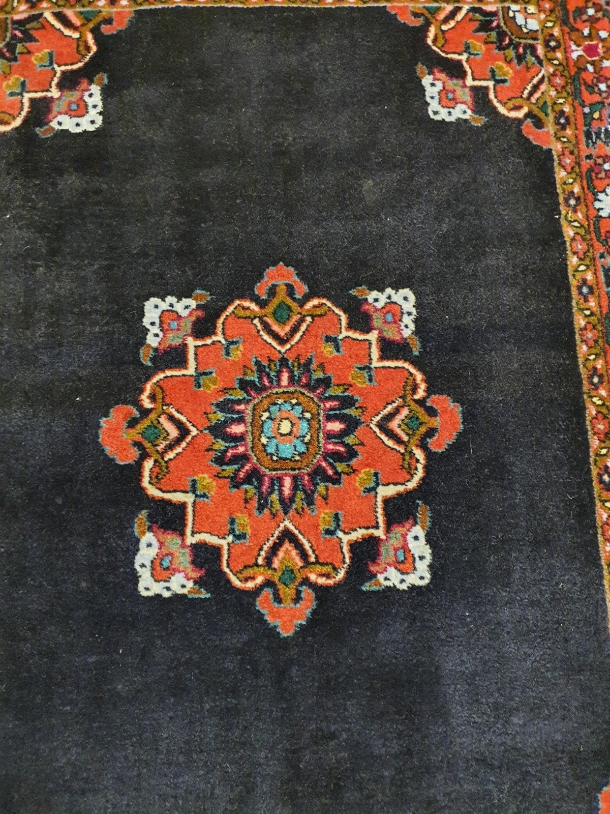 Handgeknoopt perzisch tapijt bidjar 100x63, Info@SlatsAntiek.nl, Tweedehands, Tweedehands, 100 tot 150 cm
