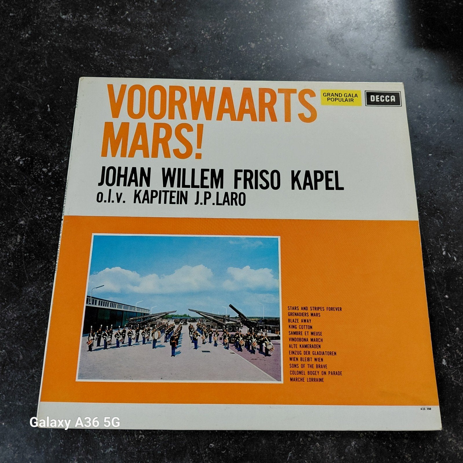 Voorwaarts Mars! - Johan Willem Friso Kapel LP, LP, Gebruikt, 10 inch, Traditioneel en Volksmuziek