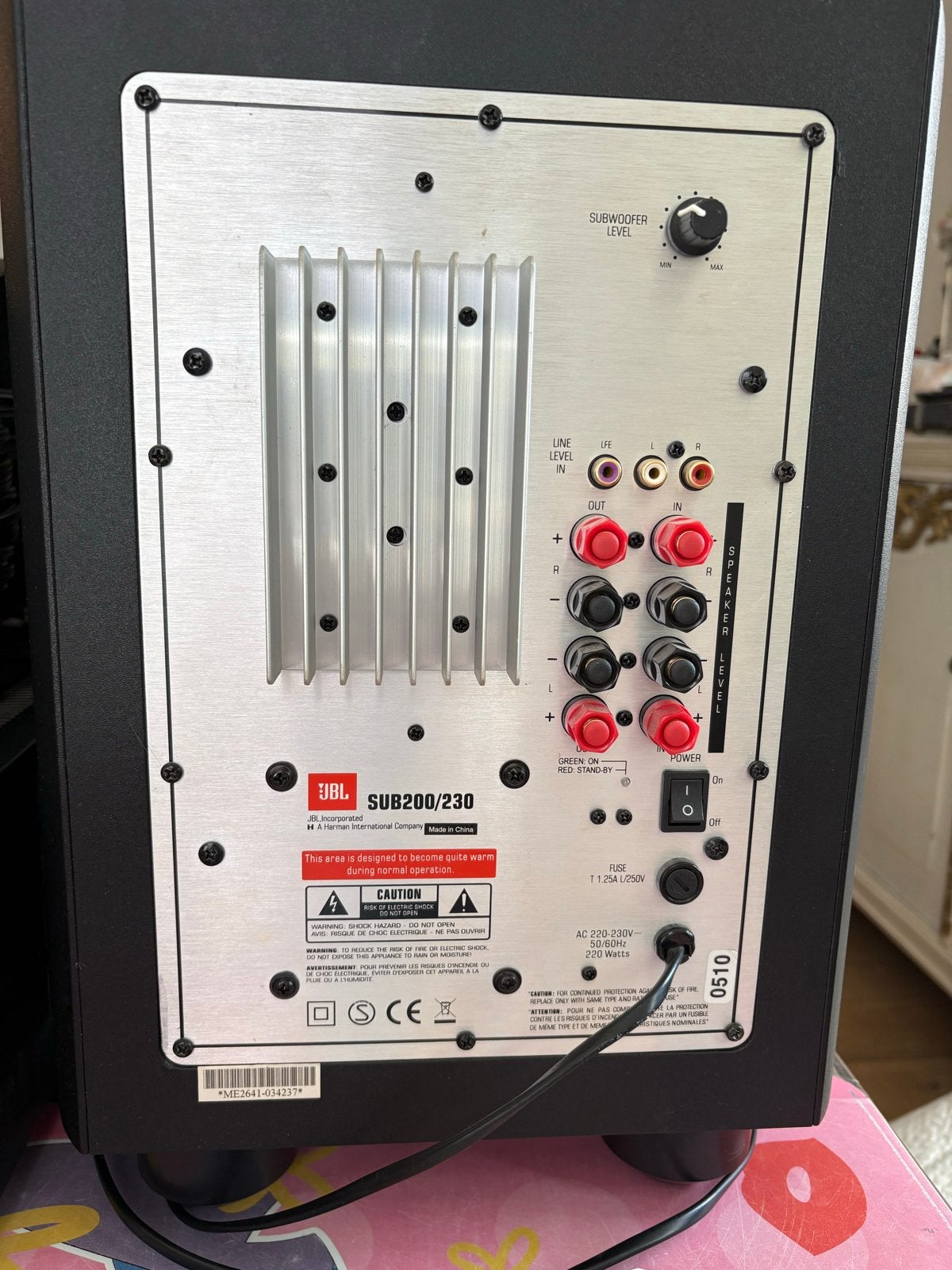 Harman Kardon AVR139 met JBL SCS200 5.1 Home Cinema Set, Ophalen, Gebruikt, 5.1-systeem, Overige merken