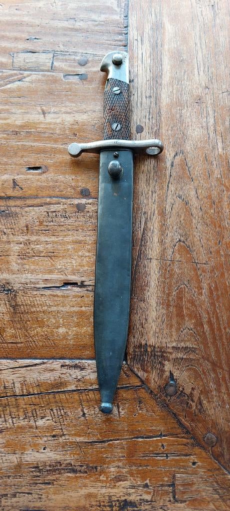 Spaanse M1941 Bolo bajonet, Ophalen of Verzenden, Overige gebieden, Mes of Dolk