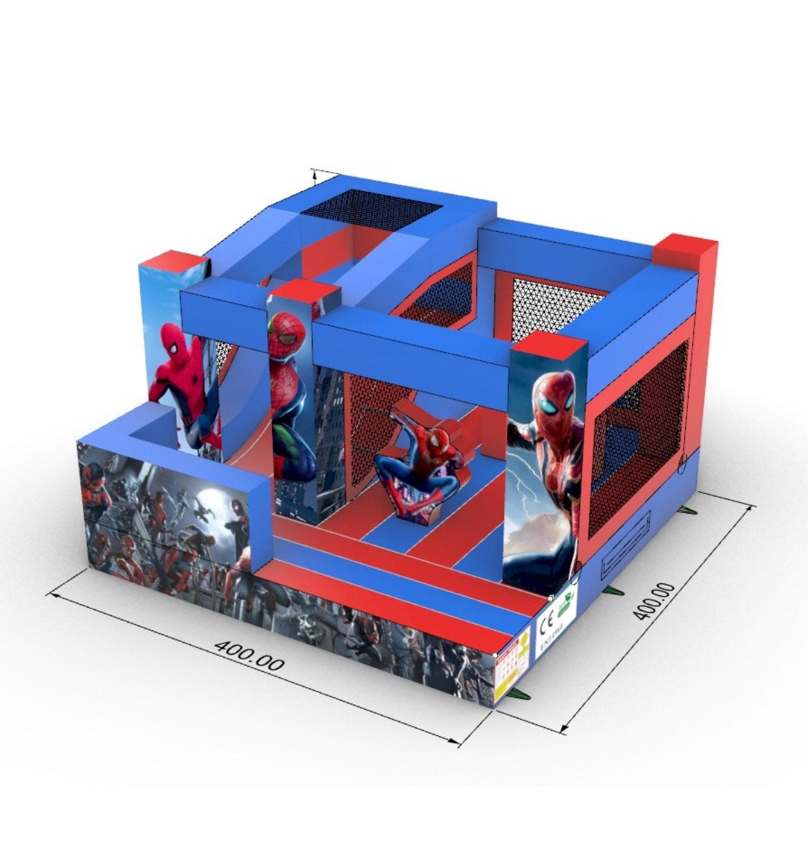 Springkussen in thema Spiderman, Ophalen, Nieuw