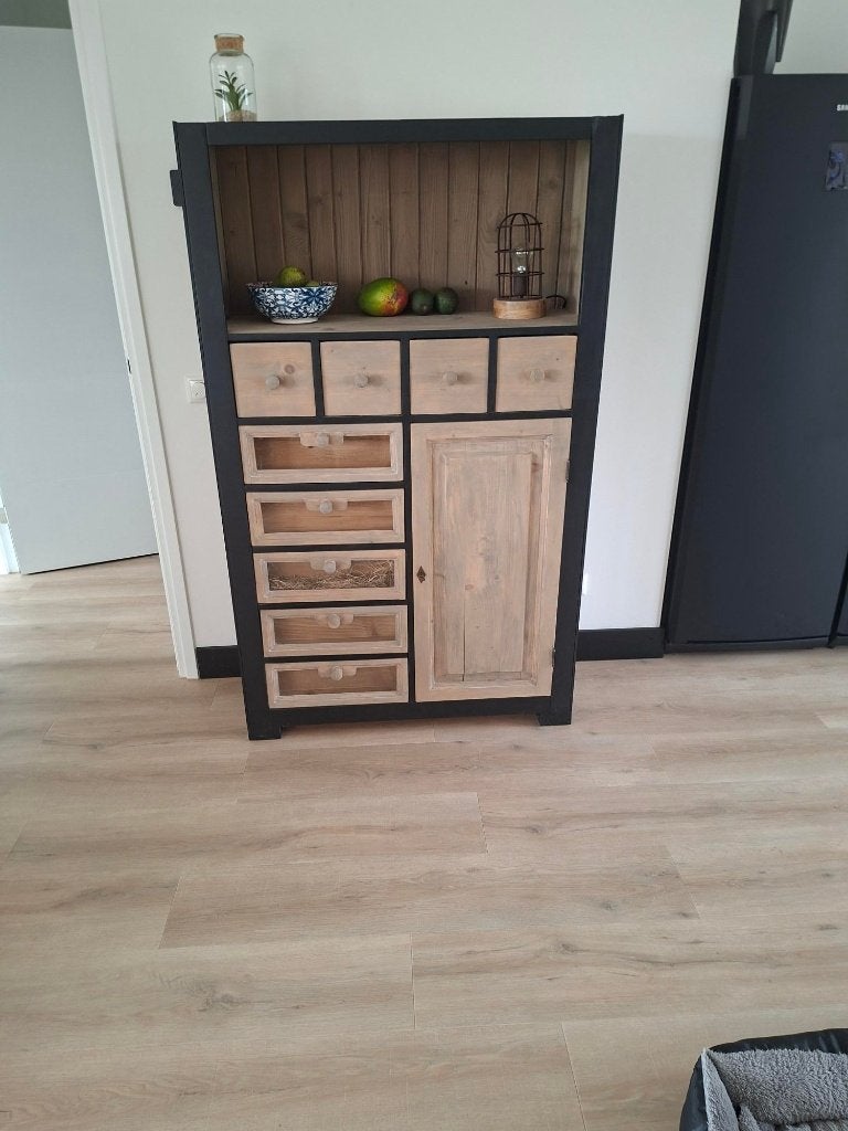 Kabinetkast, Ophalen