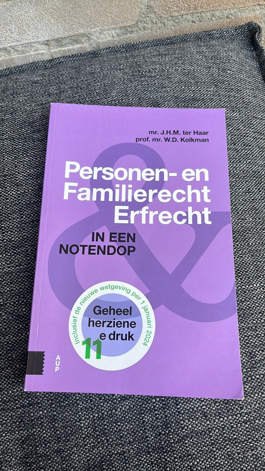 Personen- en familierecht, erfrecht in een notendop, Ophalen of Verzenden, Beta, Zo goed als nieuw, HBO