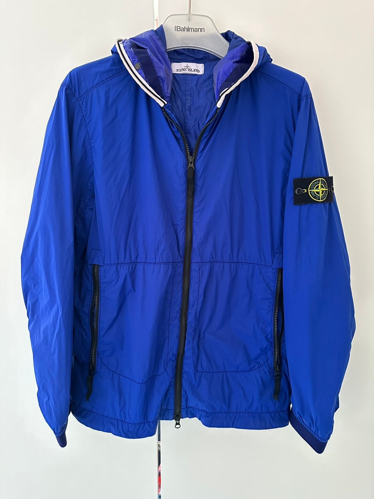 Stone Island jas maat M in Nieuwstaat, Ophalen of Verzenden, Zo goed als nieuw, Maat 48/50 (M), Blauw