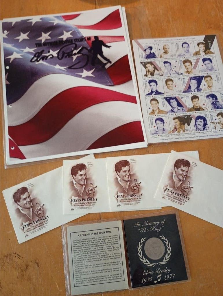 Kavel met Elvis Presley artikelen, Ophalen of Verzenden, Zo goed als nieuw, Overige typen