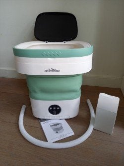 Camping Wasmachine - Opvouwbaar, Ophalen, Zo goed als nieuw