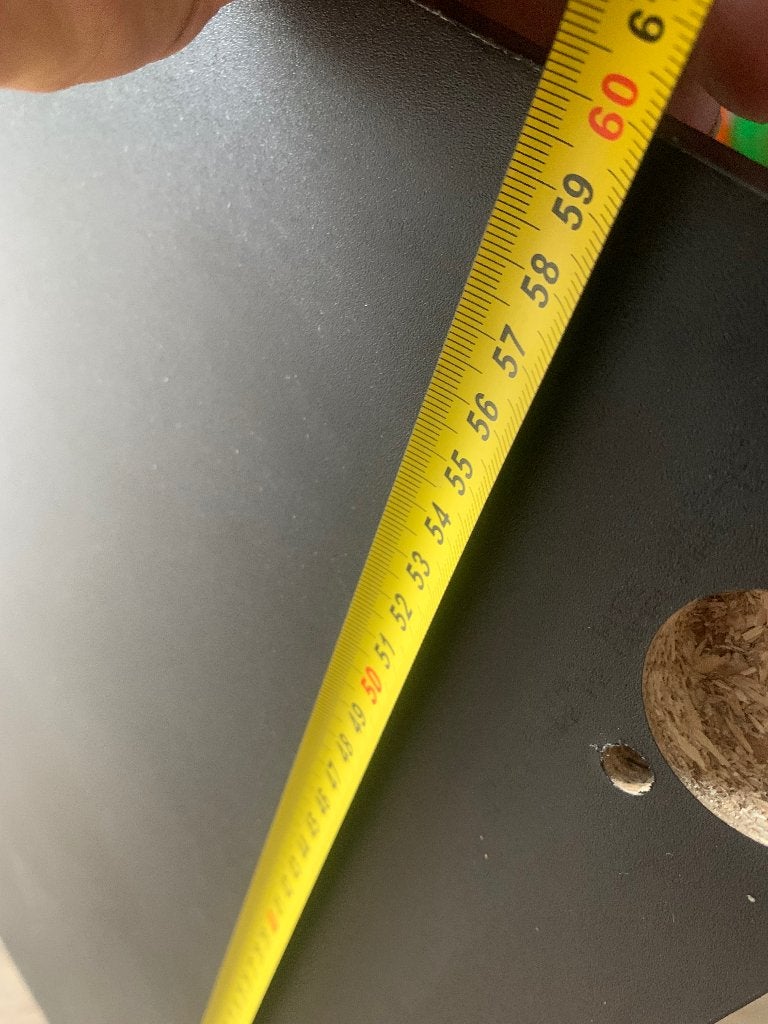Deur van IKEA Metod keuken, Zwart, Zo goed als nieuw, Minder dan 100 cm, 25 tot 50 cm