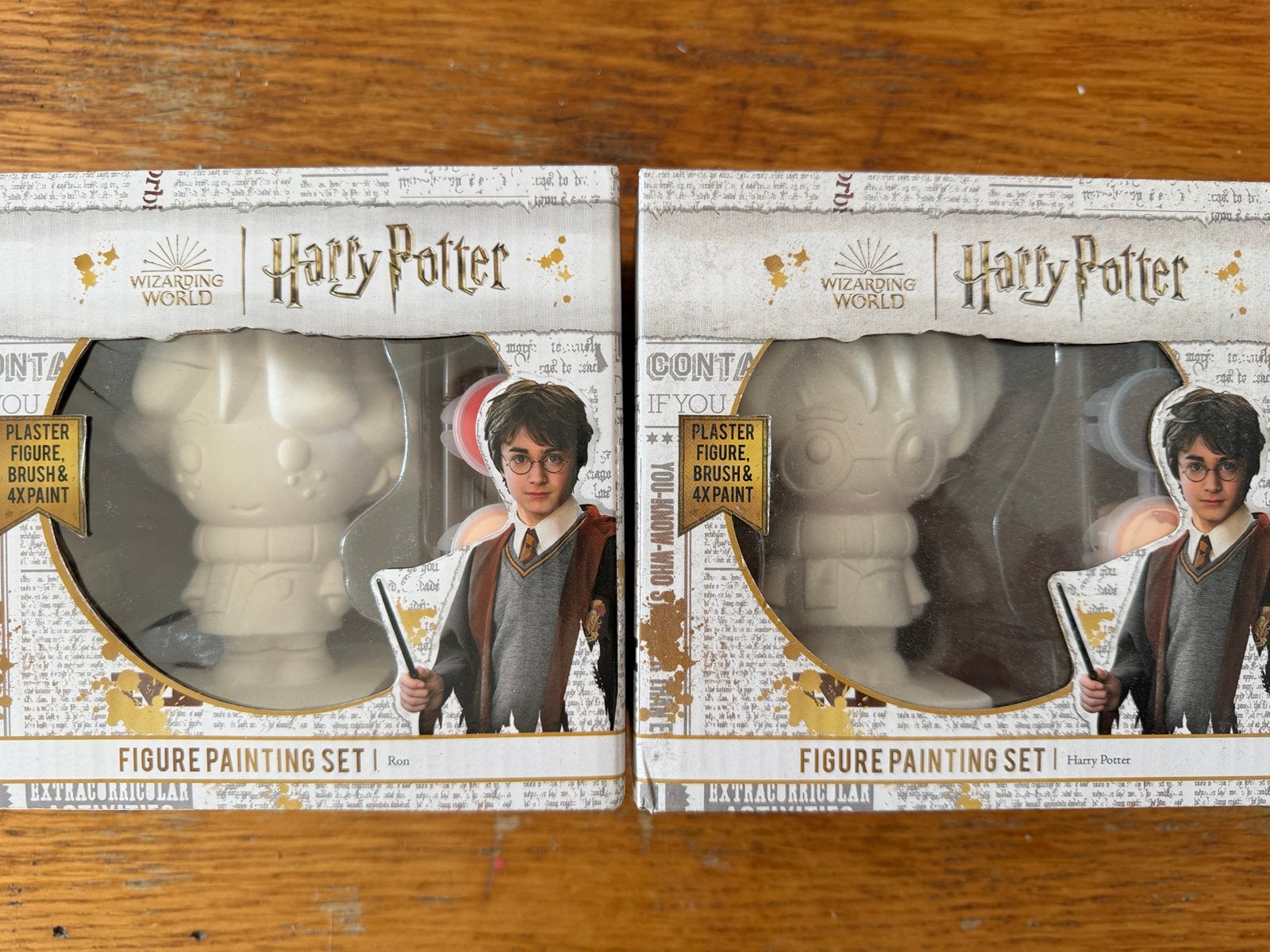GRATIS Harry Potter figure painting set Ron & Harry, Ophalen