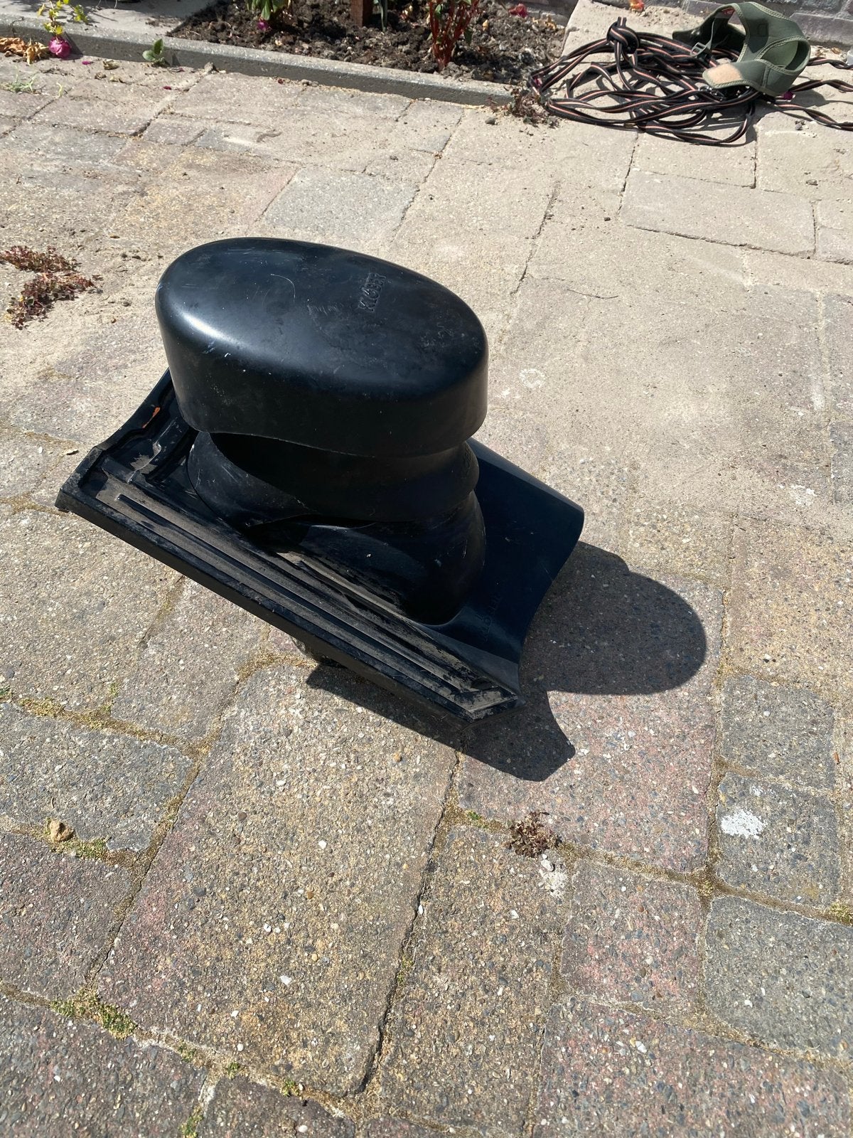 Klober dakdoorvoer 100mm voor ventilatie, Ophalen, Gebruikt