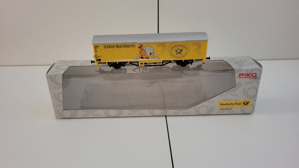 Piko 72006 - Jaherswagen DBP, Zo goed als nieuw, Gelijkstroom, Locomotief, Piko
