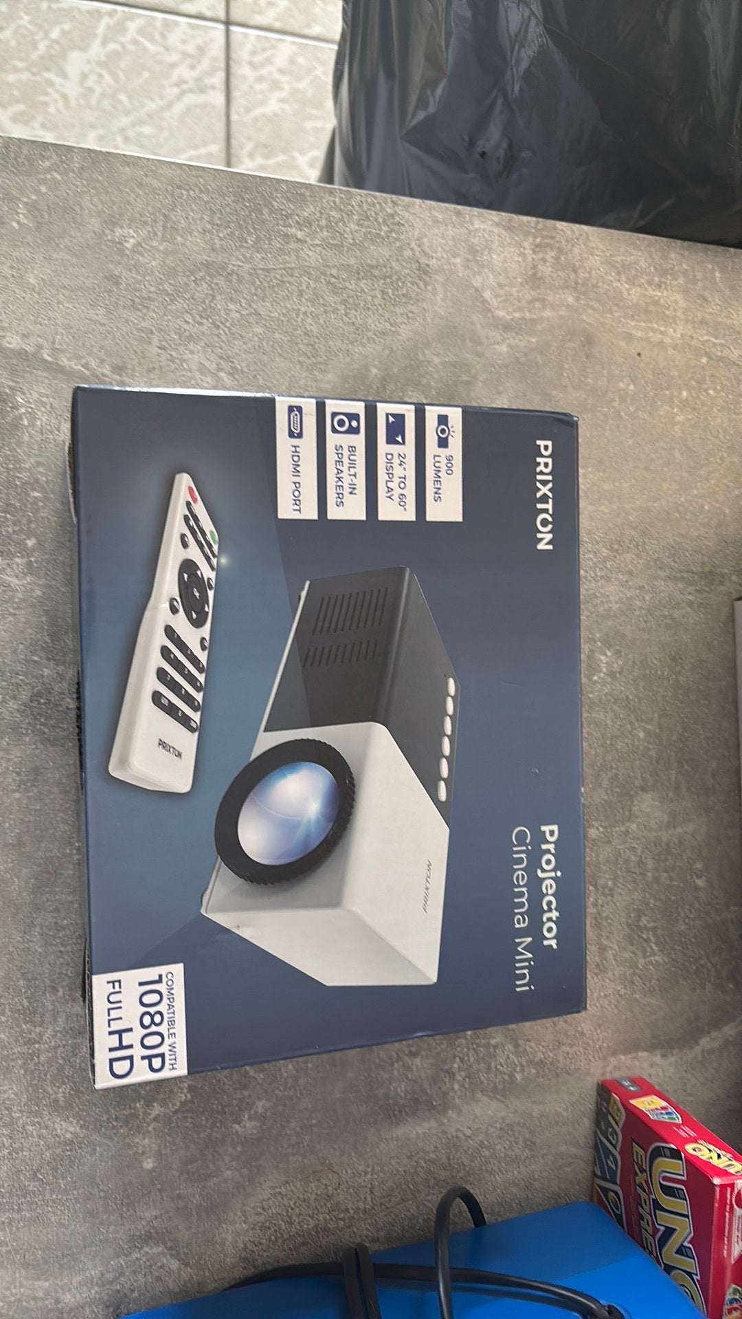 PRIXTON Cinema Mini, Audio, Tv en Foto, Beamers, Nieuw, LED, Overige resoluties, Ophalen