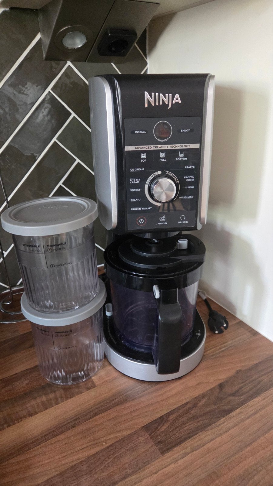 Ninja Creami deluxe IJsmachine, Ophalen, Zo goed als nieuw