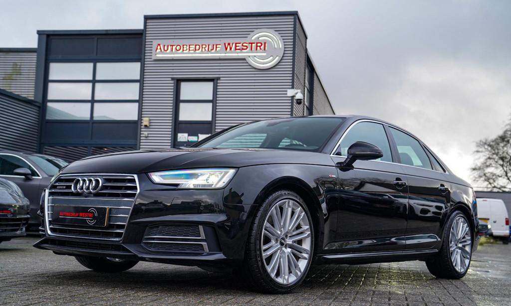 Audi A4 Limousine 2.0 TFSI Quattro Sport Pro Line S | Schuif, Automaat, Gebruikt, A4, Zwart
