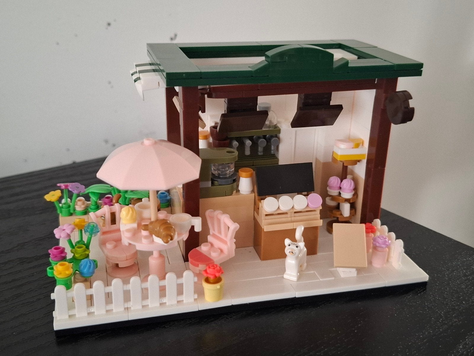 KOFFIETENT - Complete Miniatuur Bouwset, Ophalen of Verzenden, Zo goed als nieuw