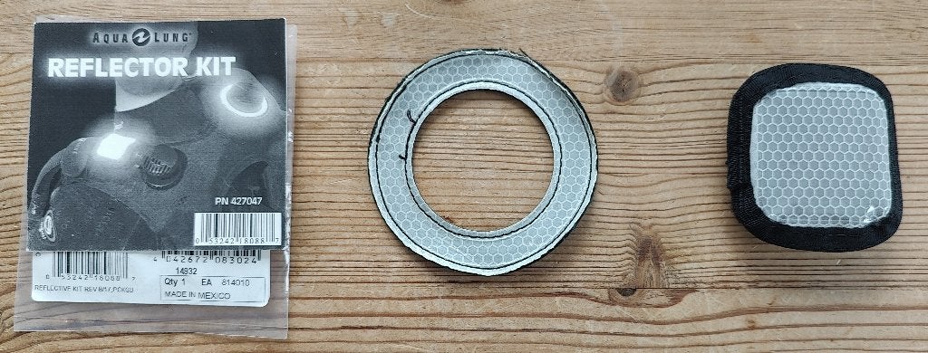 Aqualung BCD Reflector Kit, Ophalen of Verzenden, Zo goed als nieuw, Trimvest of Wing