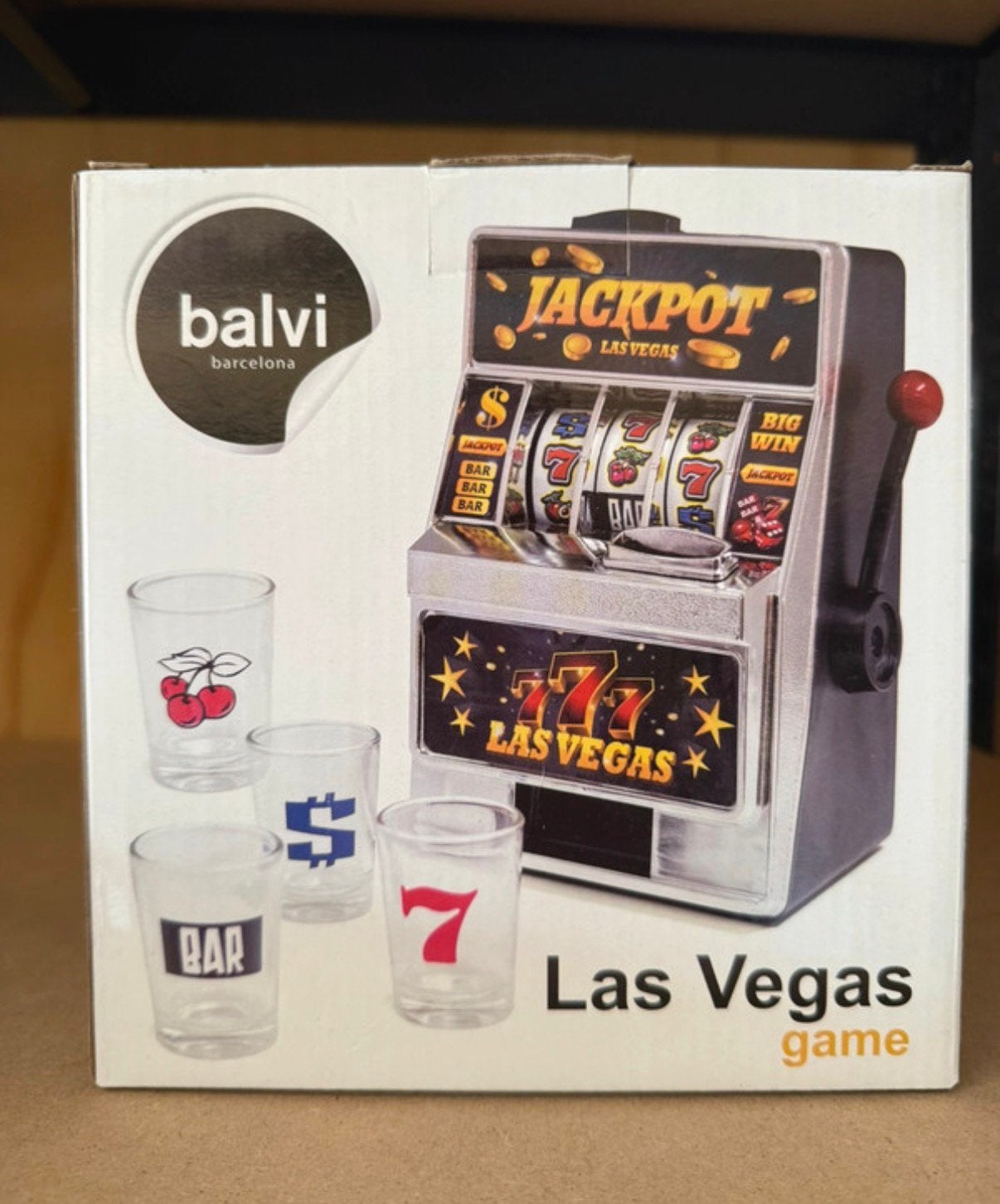 Balvi jackpot lasvegas drankspel nieuw in doos, Ophalen of Verzenden, Nieuw