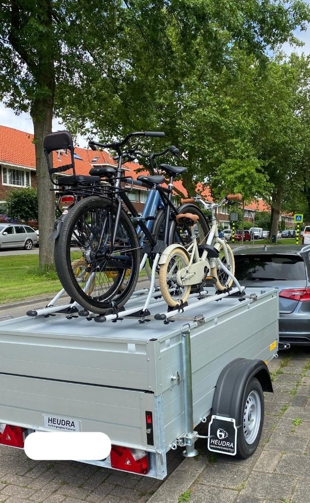 Anssems GT750 HT bagagewagen met 4 fietsendragers, Auto diversen, Aanhangers en Bagagewagens, Ophalen, Gebruikt