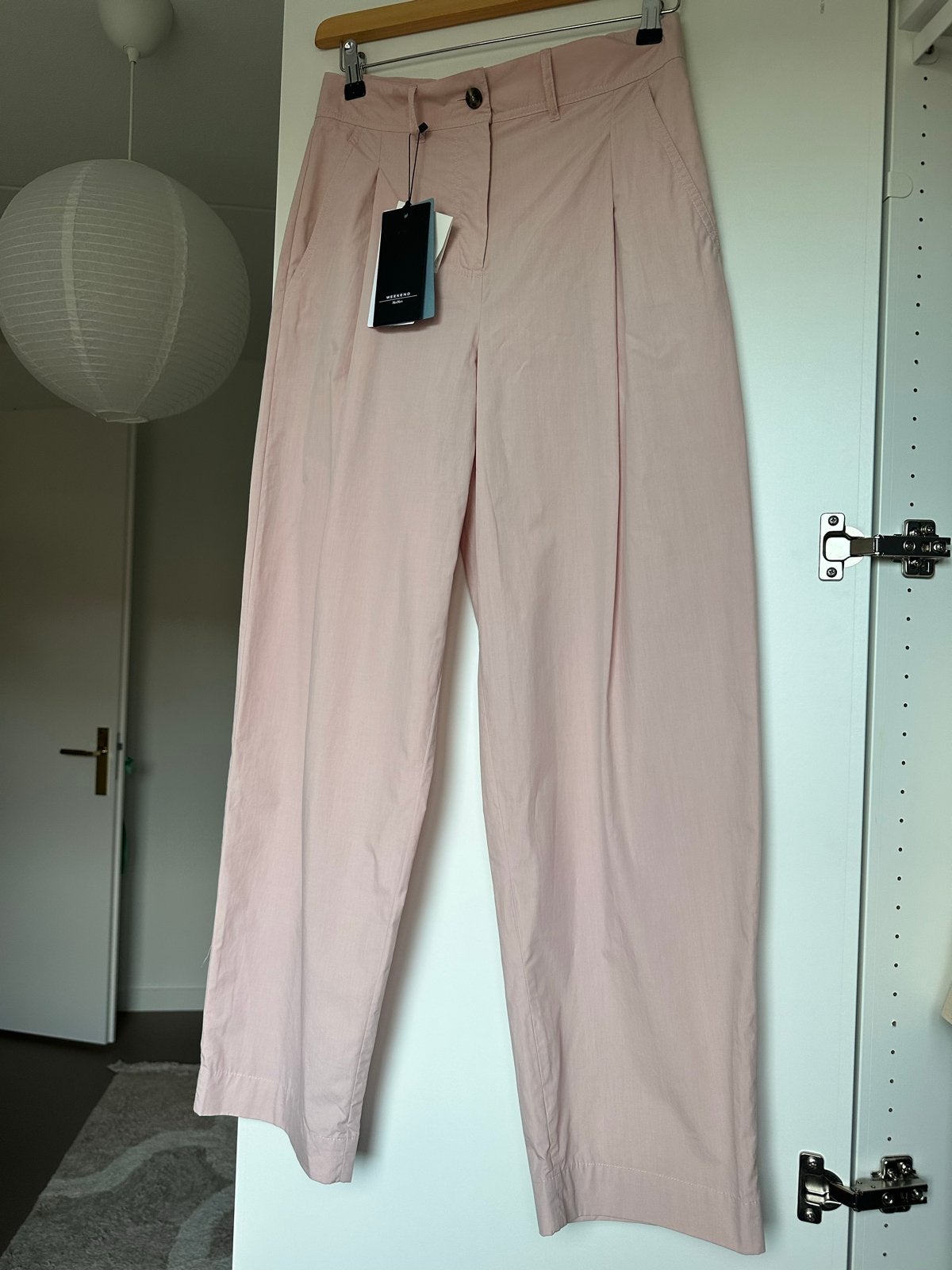 Weekend MaxMara roze broek, maat 38, Maat 38/40 (M), Nieuw, Ophalen of Verzenden, Roze