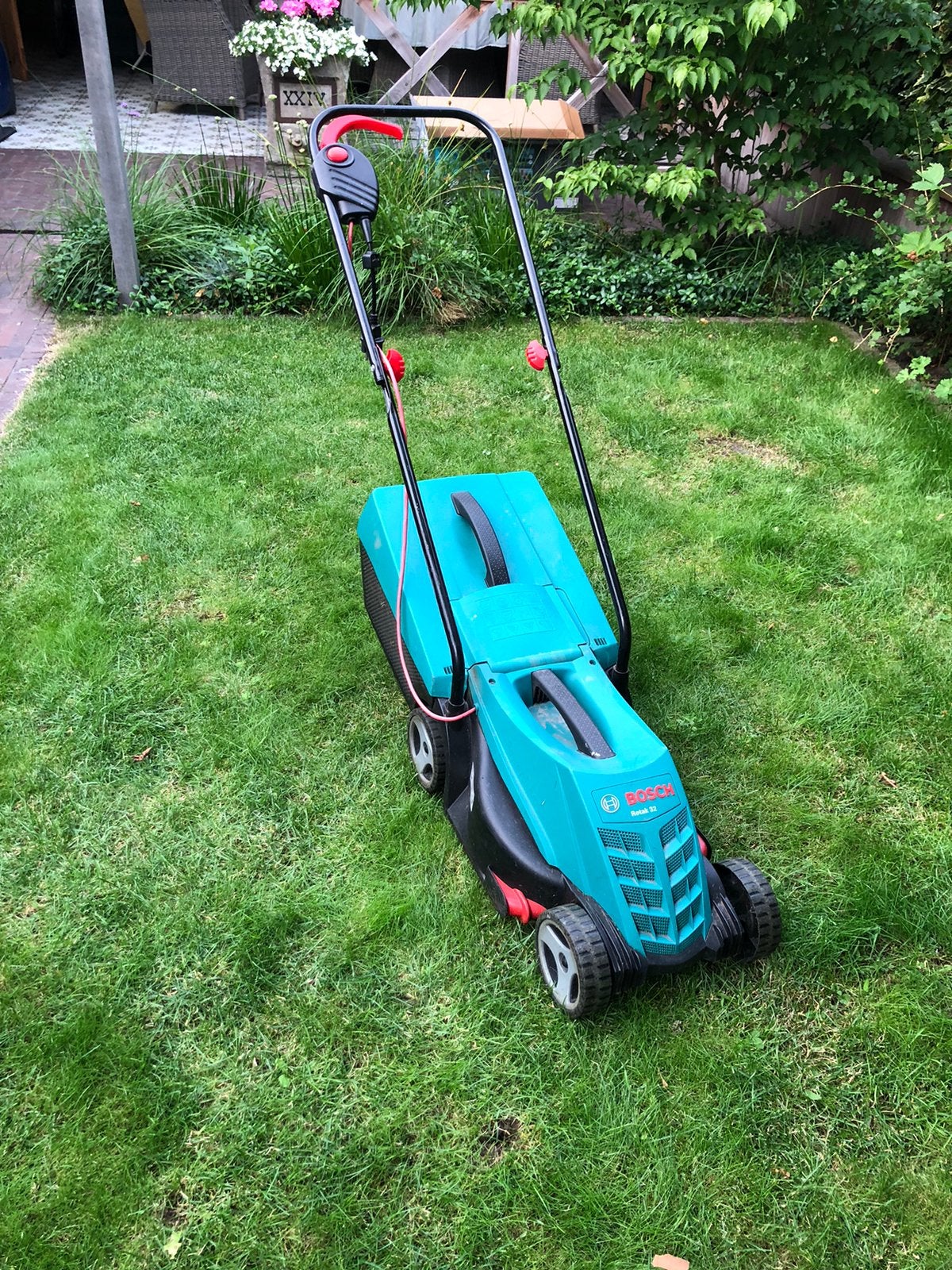 Nette in prima staat rotak 32 grasmaaier 3 maai standen, Tuin en Terras, Grasmaaiers, Ophalen, Gebruikt