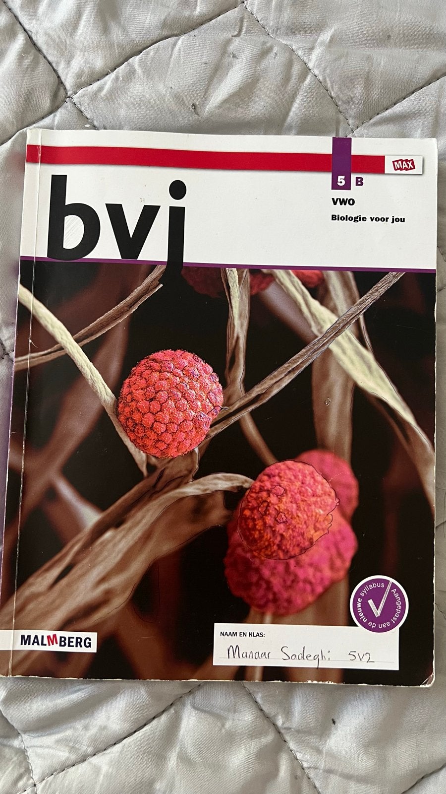 Biologie voor jou 5B vwo 6.2, Ophalen of Verzenden, Zo goed als nieuw, VWO, Biologie