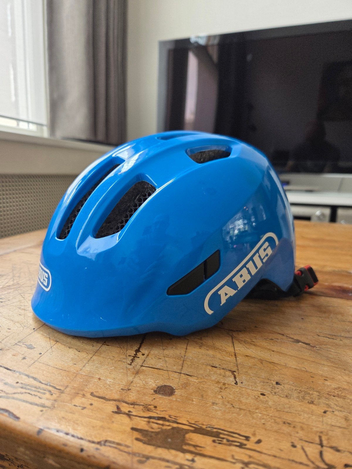 ABUS Smiley 3.0 Fietshelm voor Kinderen (45-50cm)- Blauw, Ophalen, Gebruikt, Jongen of Meisje, Overige maten