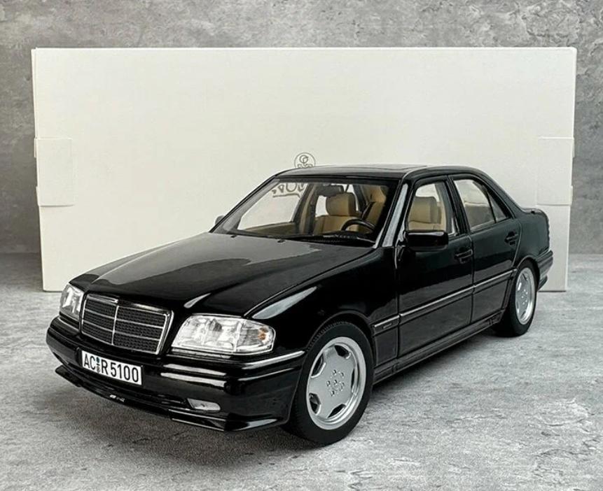 1:18 Mercedes Benz C36 AMG W202 - 1993 - Zwart NIEUW!, Auto, ., Nieuw, Norev