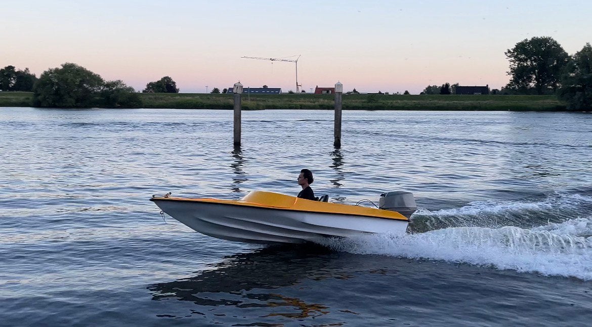 Picton Sprint 40 pk Yamaha 2 takt langstaart + trailer, Overige merken, Gebruikt, 4 m, Elektrische start