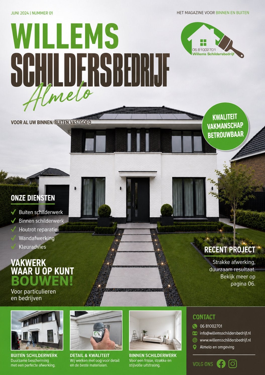 Binnen/Buiten Schilder, Behanger, Diensten en Vakmensen, Behangen