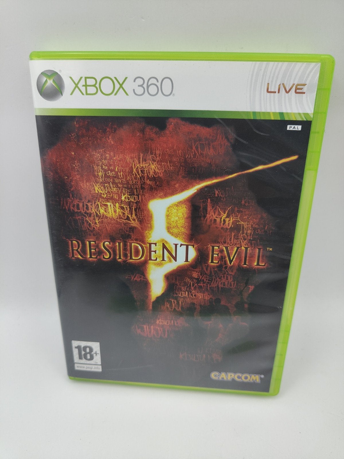 Resident Evil 5 - Xbox 360, Spelcomputers en Games, Avontuur en Actie, Online, Gebruikt, Vanaf 18 jaar