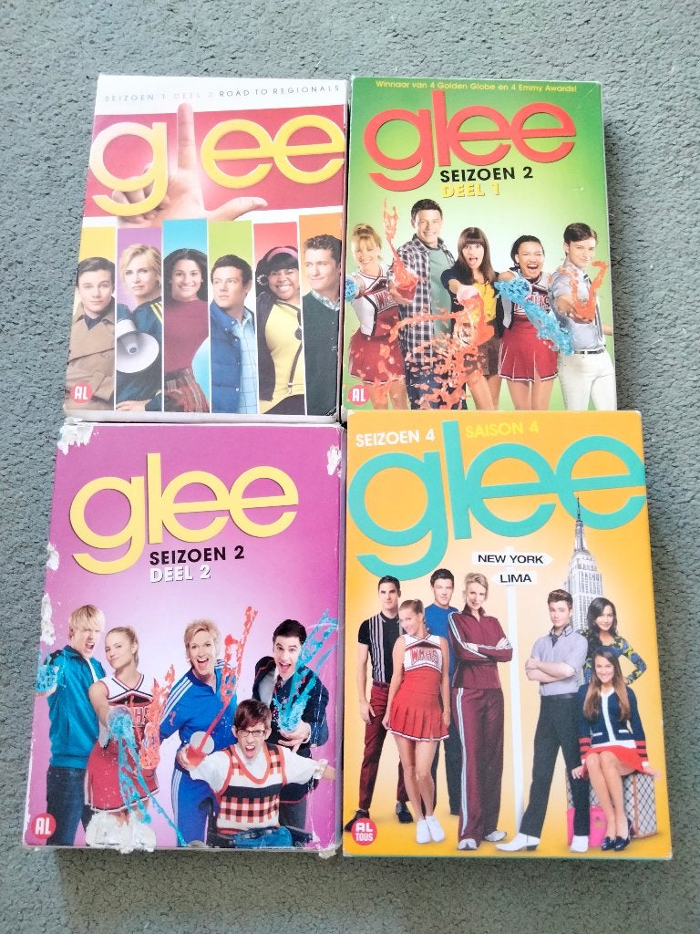 glee, Cd's en Dvd's, Vanaf 16 jaar, Ophalen, Zo goed als nieuw