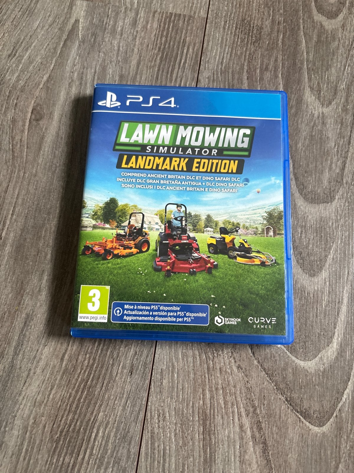 Lawn Mowing Simulator: Landmark Edition PS4, Ophalen, 1 speler, Zo goed als nieuw, Vanaf 3 jaar