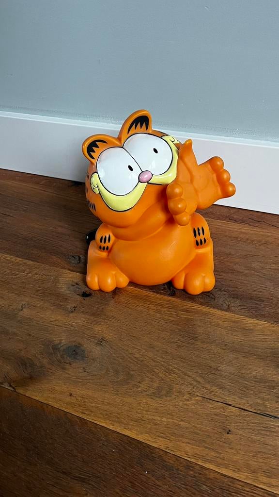 Vintage Garfield telefoonhouder, Verzamelen, Ophalen of Verzenden, Overige figuren, Zo goed als nieuw, Beeldje of Figuurtje