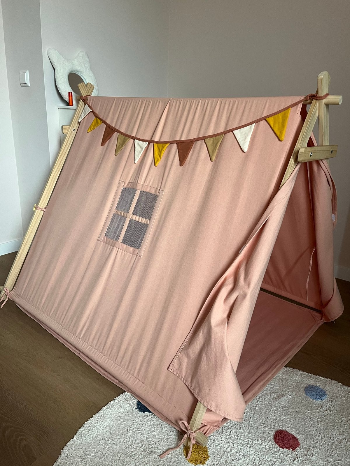 Roze Petite Amélie tipi speeltent, Ophalen, Zo goed als nieuw
