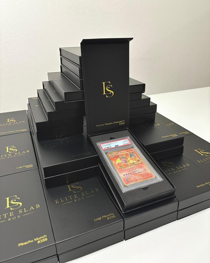 Elite Slab Box Luxe doos voor PSA & CGC Pokémon slabs, Ophalen of Verzenden, Zo goed als nieuw