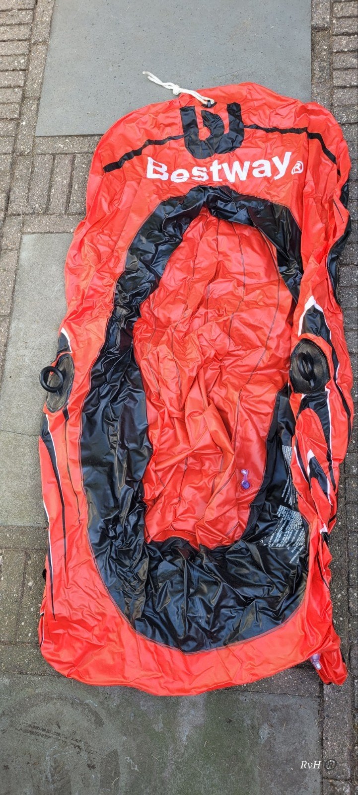 Opblaasboot 2 personen met schroefpeddels, Ophalen, Jongen of Meisje