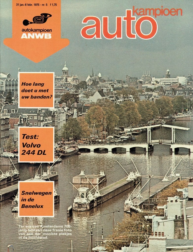Autokampioen 1975 nr. 5 (o.a. Volvo 244 DL), Verzenden, Gelezen, Algemeen