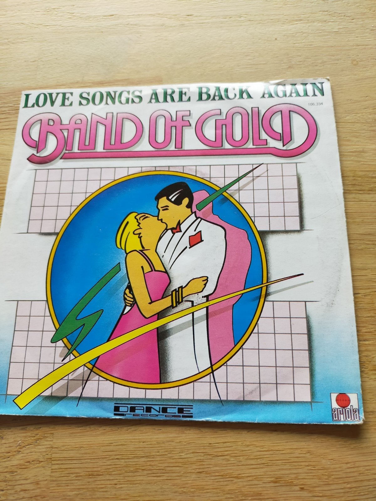 Band of Gold , love songs are back again, Cd's en Dvd's, Vinyl Singles, Ophalen of Verzenden, Zo goed als nieuw, Pop