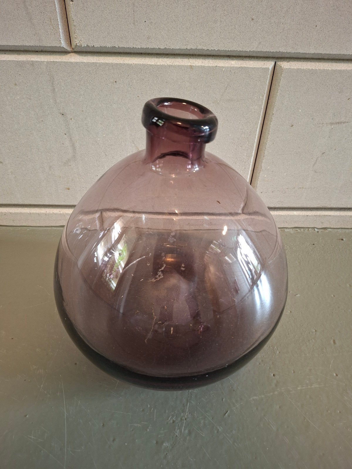 Te koop: Glazen Vaas (Nieuwstaat), Huis en Inrichting, Woonaccessoires | Vazen, Ophalen, Nieuw, Roze, Glas