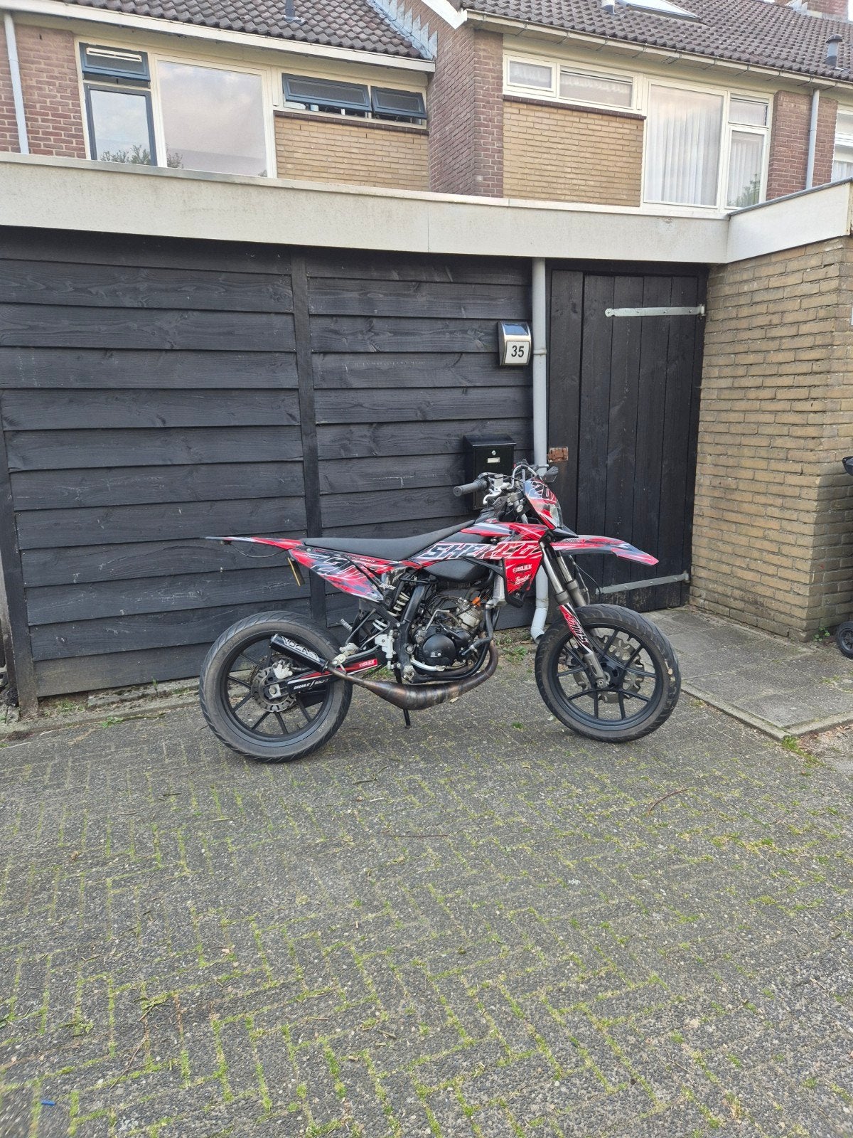 Sherco 70cc lees beschrijving, Overige merken, 6 versnellingen, 70 cc, Ophalen of Verzenden