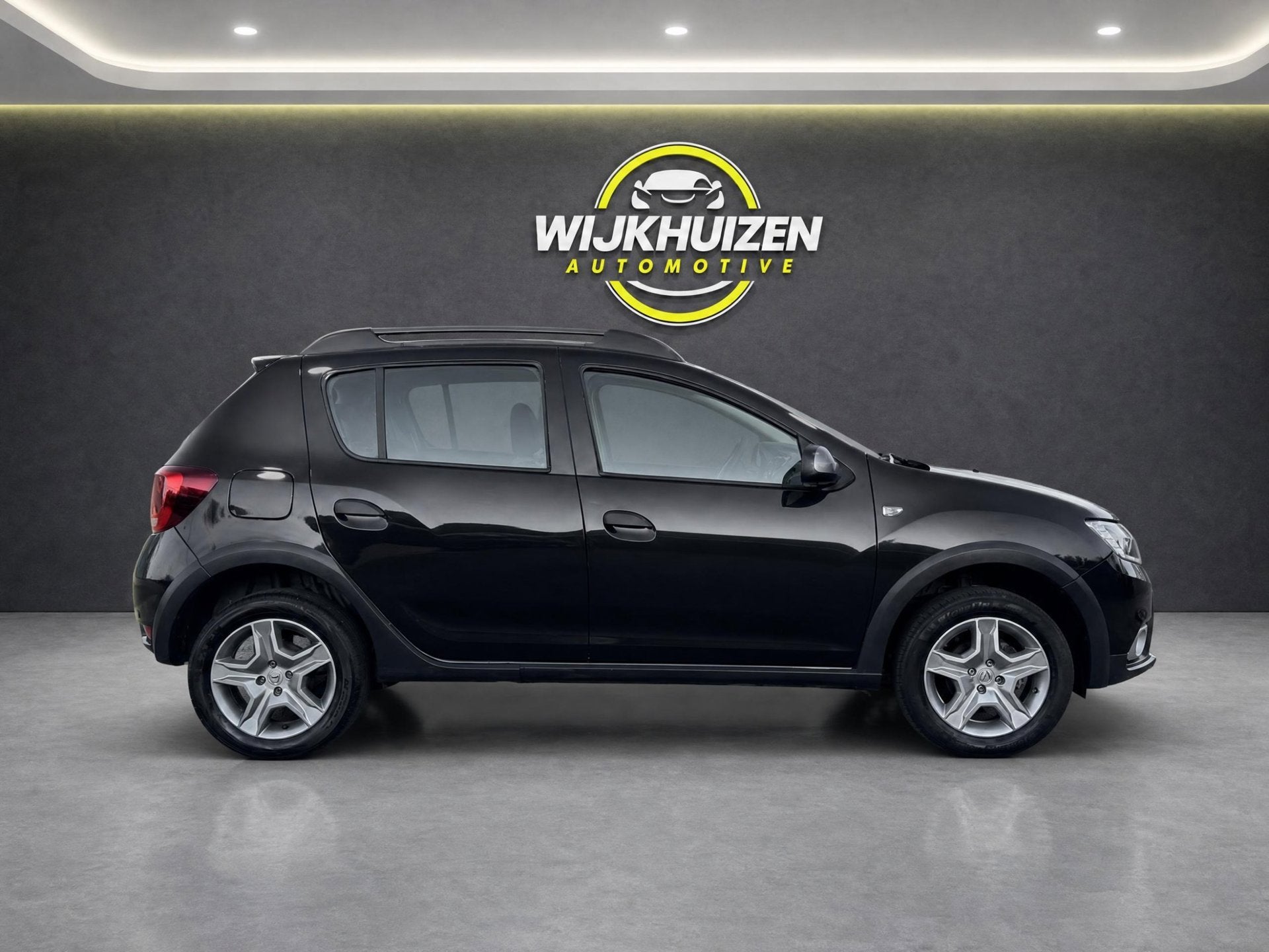 Dacia Sandero 0.9 TCe Bi-Fuel SL Stepway met Airco ! Navigat, Auto's, Voorwielaandrijving, Stof, 580 kg, Zwart