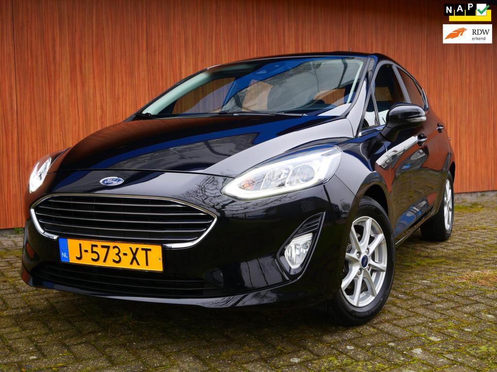 Ford Fiesta 1.0 Titanium LED | prijs all-in garantie & beurt, Auto's, Voorwielaandrijving, Stof, Gebruikt, 1064 kg