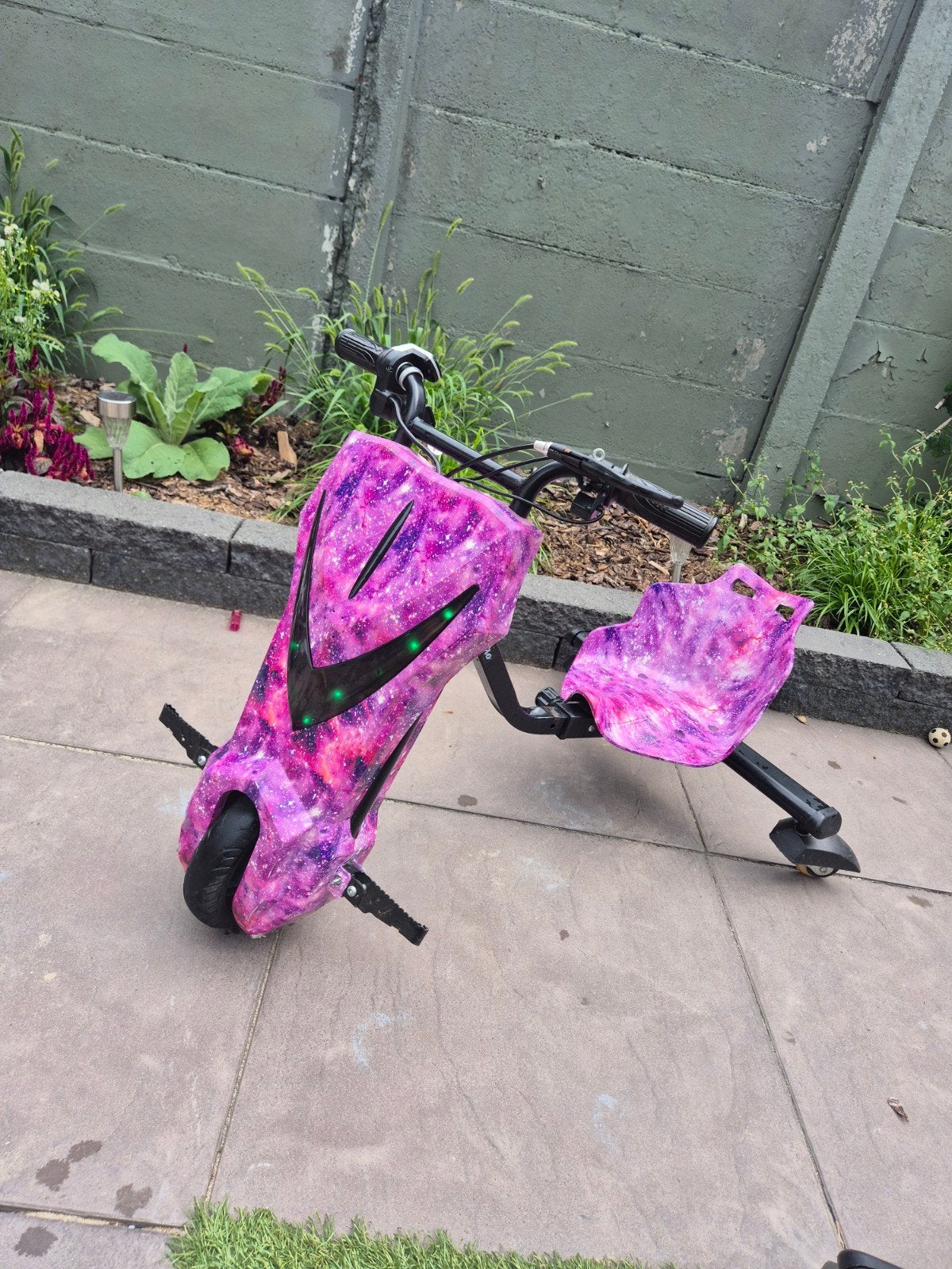 Elektrische Drift Trike - Roze Galaxy Design, Ophalen of Verzenden, Gebruikt, Overige typen
